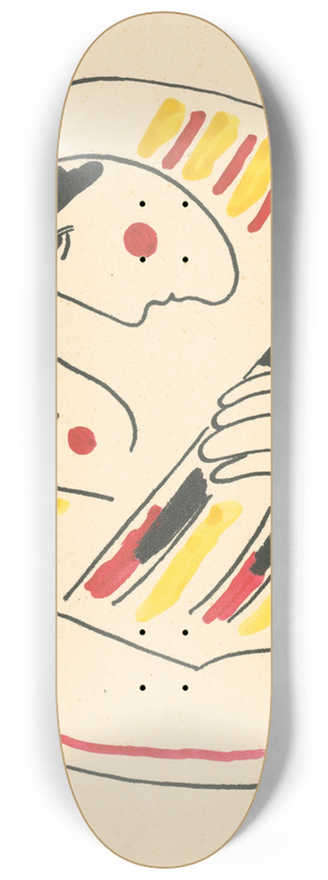 Mikul Galanda - P.F.1938 8.25 inch art skate deck