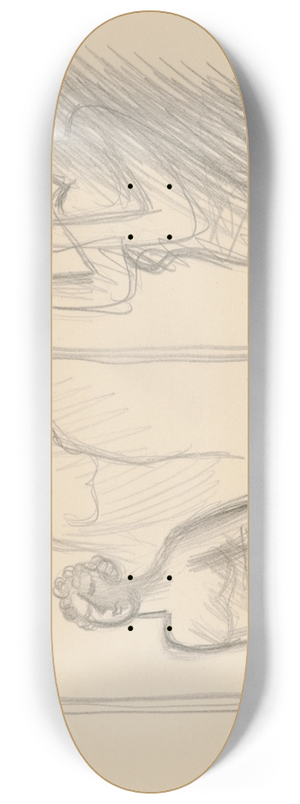Mikul Galanda - Sketchbook 8.25 inch art skate deck