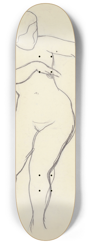 Mikul Galanda - tudijn akt 8.25 inch art skate deck