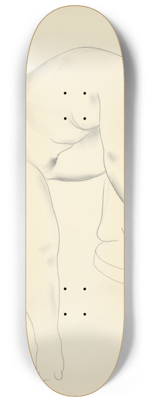 Mikul Galanda - tudijn akt I. 8.25 inch art skate deck