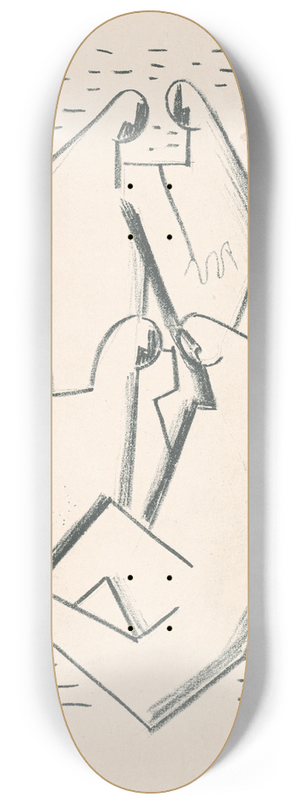 Mikul Galanda - tyri postavy 8.25 inch art skate deck