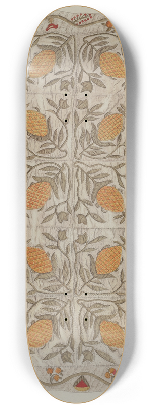 Mildred E. Bent - Pineapple Quilt 8.25 inch art skate deck