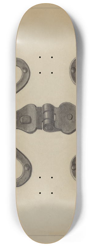 Mildred Ford - Pa. German Hinge 8.25 inch art skate deck