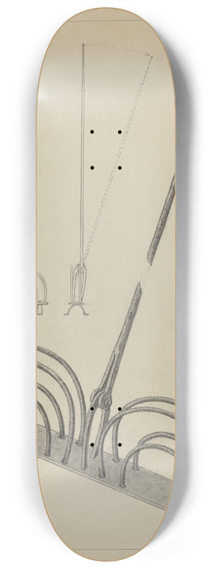 Mildred Ford - Toast Rack 8.25 inch art skate deck