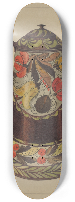 Mildred Ford - Toleware Coffee Pot 8.25 inch art skate deck