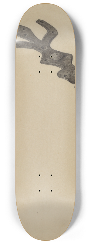 Mildred Ford - Tool Box Hasp 8.25 inch art skate deck