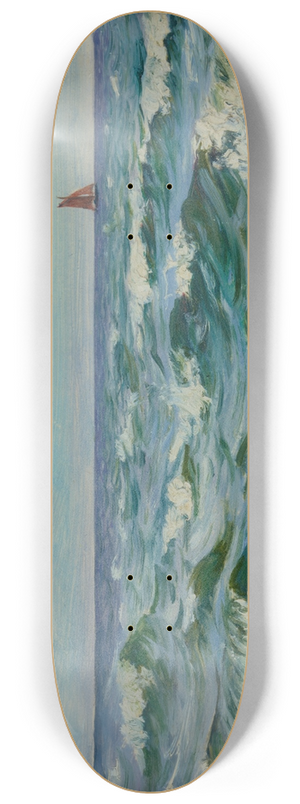 Ambroy Sabatowski - Windy Day 8.25 inch art skate deck