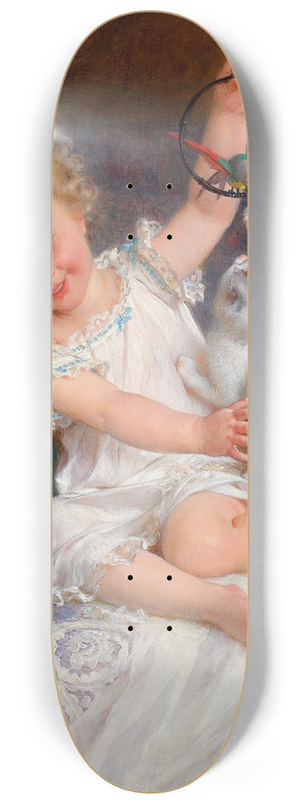 mile Munier - Playtime 8.25 inch art skate deck
