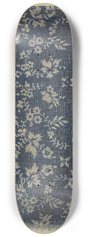 Milton Bevier - Resist Fabric 8.25 inch art skate deck