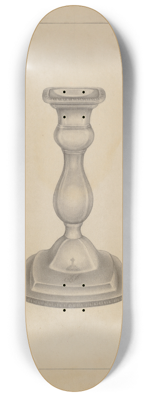 Milton Grubstein - Candlestick 8.25 inch art skate deck