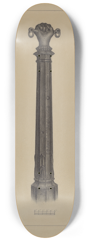 Milton Grubstein - Hitching Post 8.25 inch art skate deck