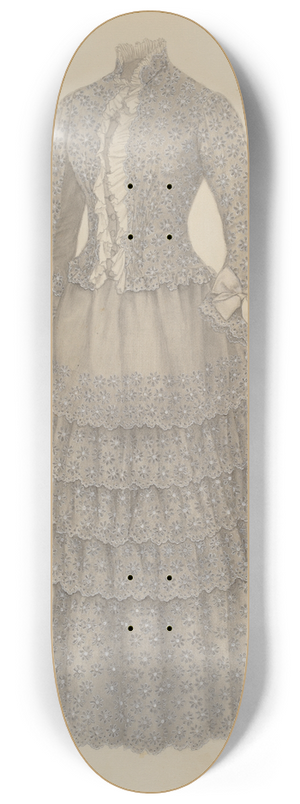 Mina Greene - Bustle Dress 8.25 inch art skate deck