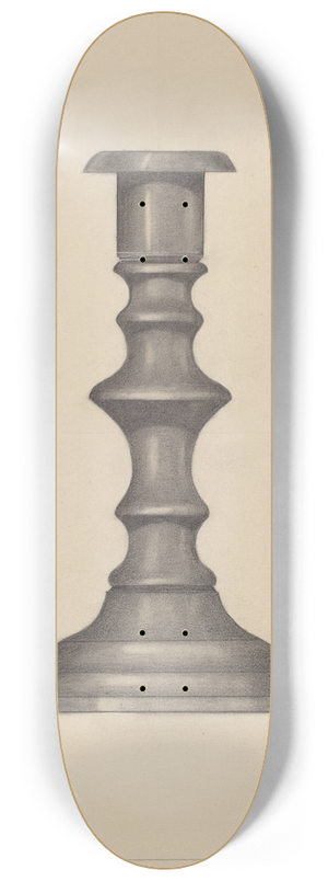 Mina Lowry - Candlestick 8.25 inch art skate deck