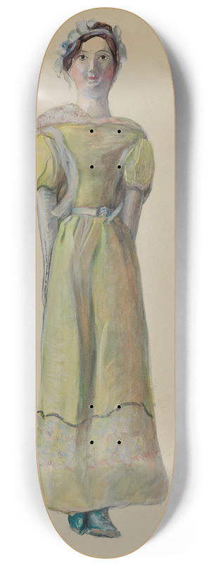 Mina Lowry - Doll 8.25 inch art skate deck