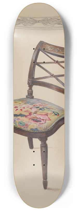 Mina Lowry - Side Chair 8.25 inch art skate deck
