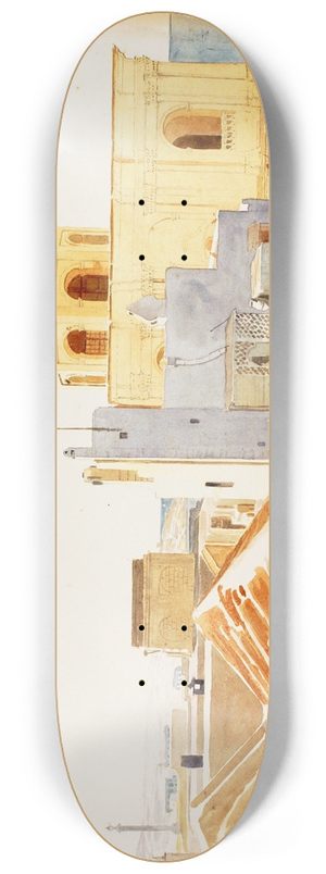 Miner Kilbourne Kellogg - Malta 8.25 inch art skate deck