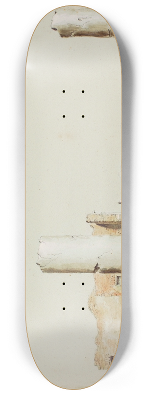 Miner Kilbourne Kellogg - Pompeii, Italy 8.25 inch art skate deck