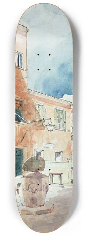 Miner Kilbourne Kellogg - Venice 8.25 inch art skate deck