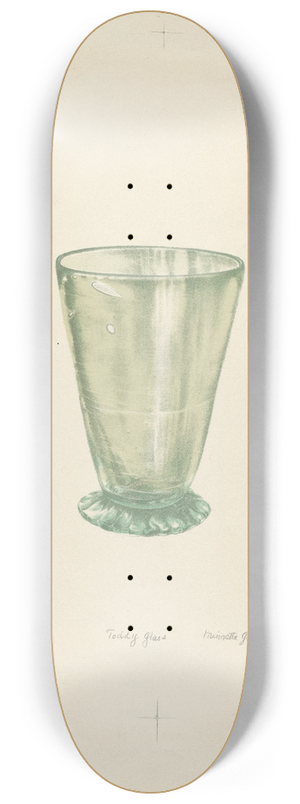 Minetta Good - Toddy Glass 8.25 inch art skate deck