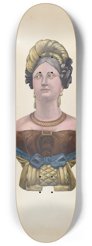 Molly Bodenstein - Figurehead for Ship Marcia Allen 8.25 inch art skate deck