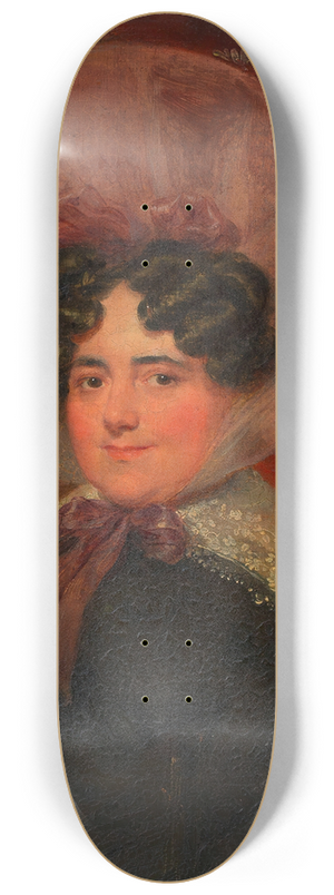 Moritz Michael Daffinger - Marie Arthaber (verheiratete Mllner von Marnau) 8.25 inch art skate deck