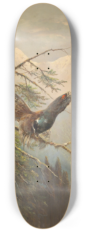 Moritz Mller - Balzender Auerhahn 8.25 inch art skate deck