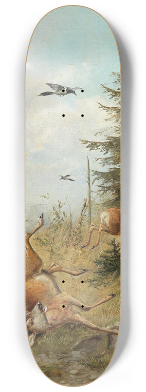 Moritz Mller - The Hunt 8.25 inch art skate deck