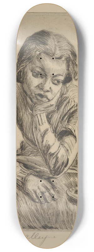 Mortimer Borne - Alleyne 8.25 inch art skate deck