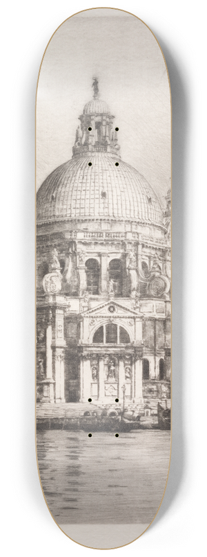 Mortimer Menpes - Santa Maria Della Salute #1 8.25 inch art skate deck