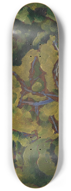 Morton Livingston Schamberg - Landscape 8.25 inch art skate deck
