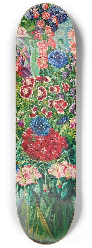 Mose Kisling - Fleurs 8.25 inch art skate deck