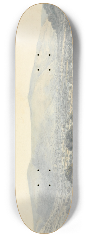 Moses Griffith - Distant view of Llandrillo 8.25 inch art skate deck