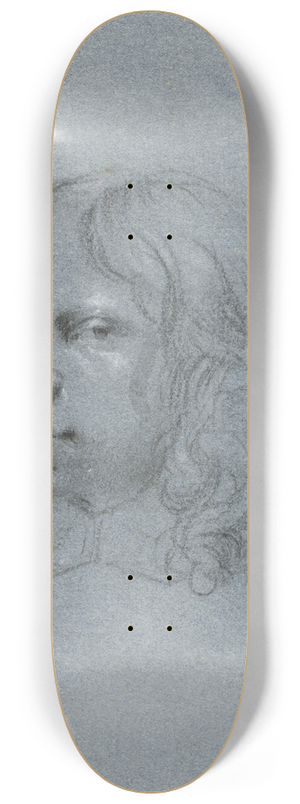 Moses ter Borch - Zelfportret van Moses ter Borch, naar links 8.25 inch art skate deck