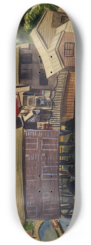 Muriel Walcoff - East Gloucester #1 8.25 inch art skate deck