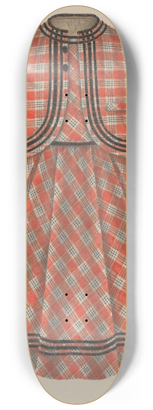 Nancy Crimi - Boys Dress and Jacket 8.25 inch art skate deck