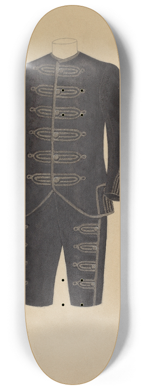 Nancy Crimi - Boys Suit 8.25 inch art skate deck