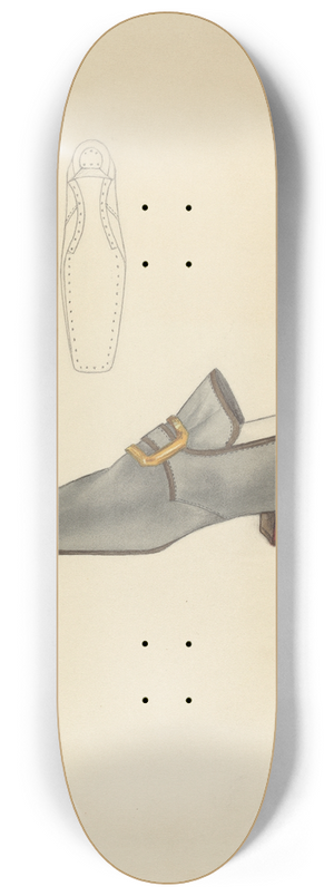 Nancy Crimi - Mans Shoe 8.25 inch art skate deck