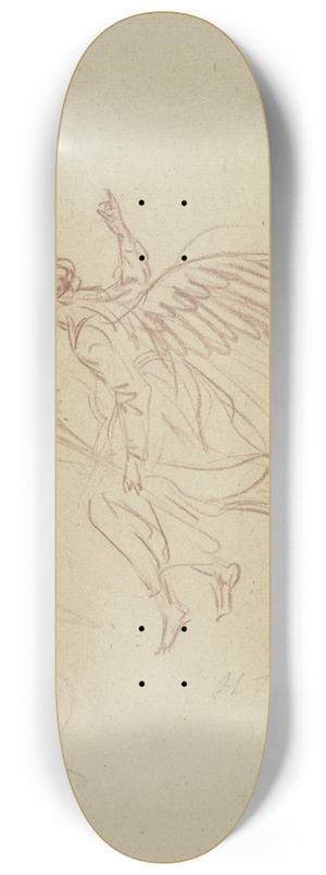 Johann Heinrich Tischbein the elder - The Annunciation 8.25 inch art skate deck Johann Heinrich Tischbein the elder - The Annunciation 8.25 inch art skate deck
