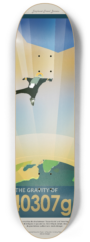 NASA - HD 40307g 8.25 inch art skate deck