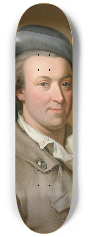 Johann Heinrich Wilhelm Tischbein - Portrt des Hans Jakob Irminger 8.25 inch art skate deck Johann Heinrich Wilhelm Tischbein - Portrt des Hans Jakob Irminger 8.25 inch art skate deck