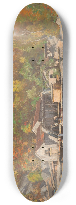 Johan Nielssen - Sawmill 8.25 inch art skate deck Johan Nielssen - Sawmill 8.25 inch art skate deck