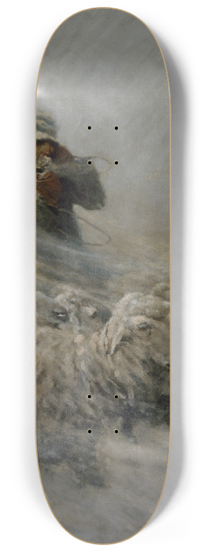 N. C. Wyeth - Sheep Herder 8.25 inch art skate deck