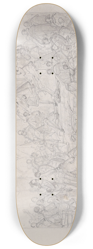 Nicaise De Keyser - Christopher Columbus Return to Spain 8.25 inch art skate deck