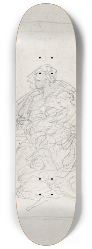 Nicaise De Keyser - Figure Group 8.25 inch art skate deck