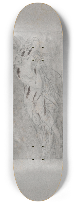 Nicaise De Keyser - Lying Nude 8.25 inch art skate deck
