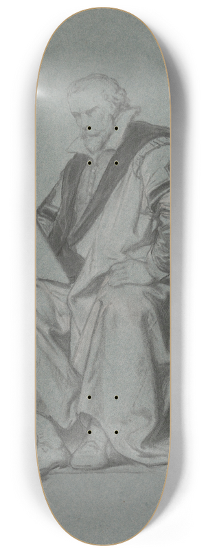 Nicaise De Keyser - The Architect Wenzel Coebergher 8.25 inch art skate deck