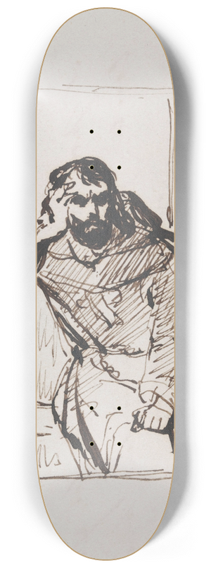 Nicaise De Keyser - The Giaour 8.25 inch art skate deck