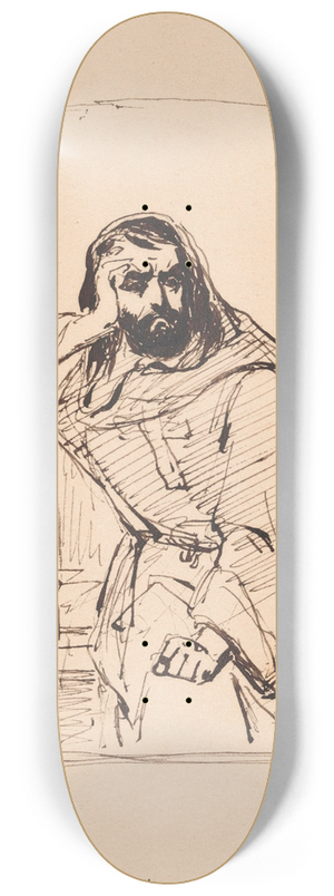 Nicaise De Keyser - The Giaour 8.25 inch art skate deck