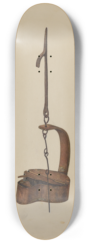Nicholas Acampora - Betty Lamp 8.25 inch art skate deck