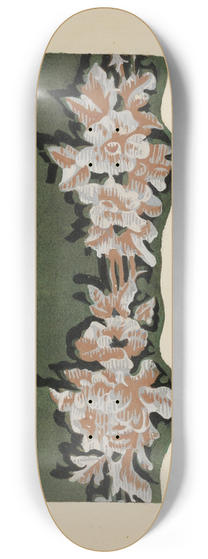 Nicholas Acampora - Wall Paper Border 8.25 inch art skate deck